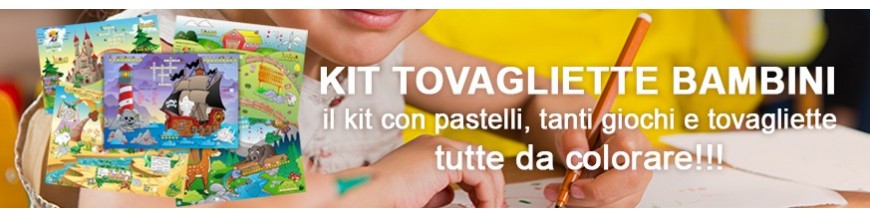 KIT TOVAGLIETTE BAMBINI - Happyou